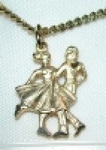 Square Dancer Necklace