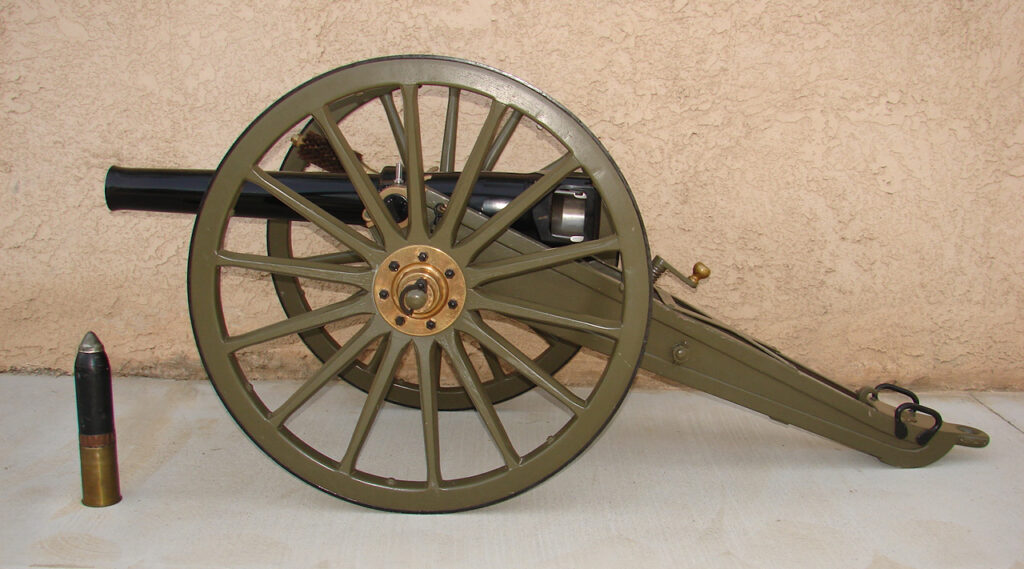3 inch Mountain Gun side view