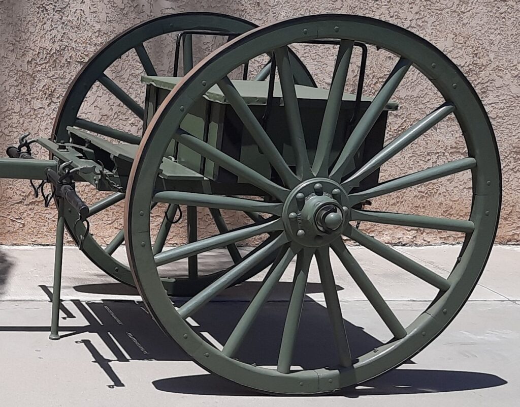 3.2 Field Gun Limber side view