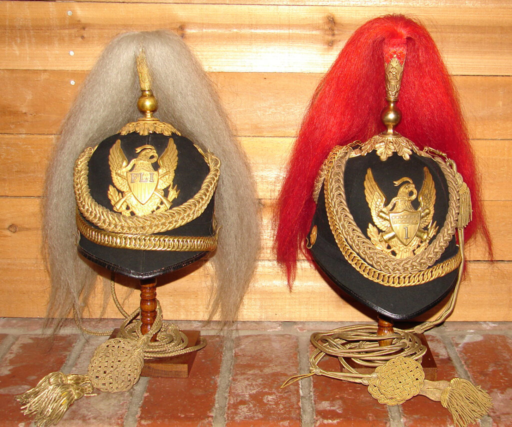 Indian War dress helmet