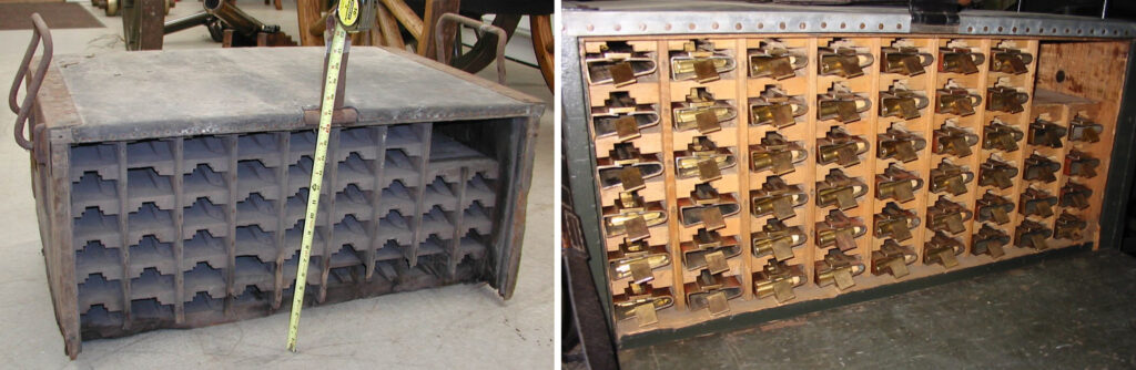 Gatling limber 50 magazine box