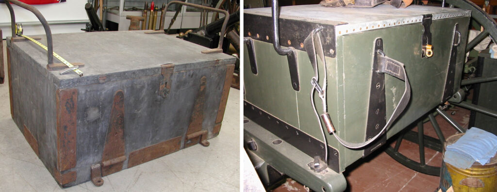 Gatling limber box closed