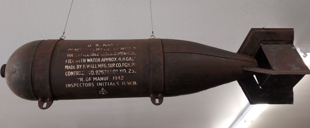 MK-15 100 lb practice bomb