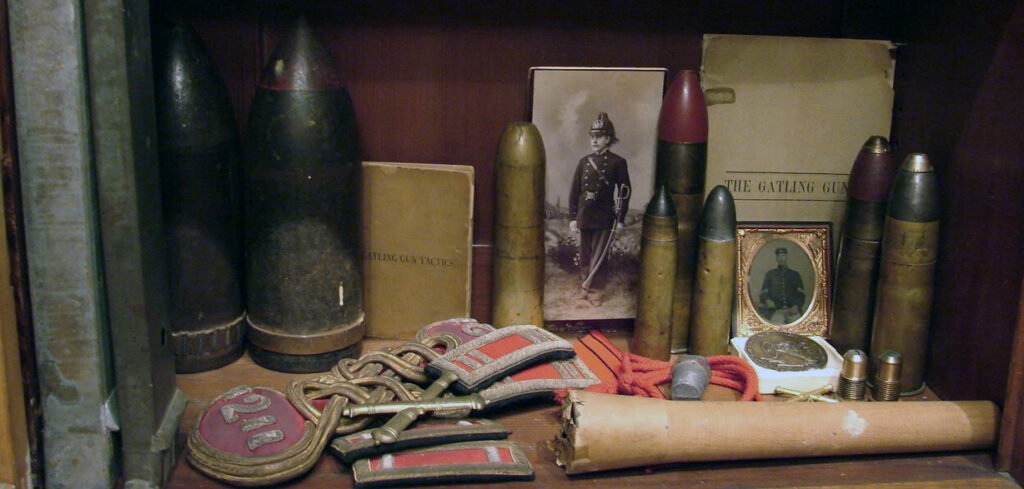Various artillery items