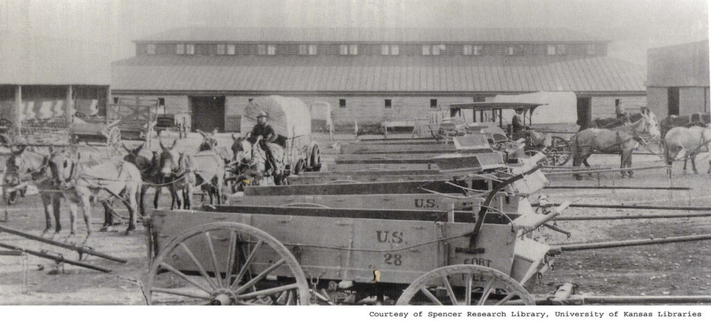 Corral yard period photograph