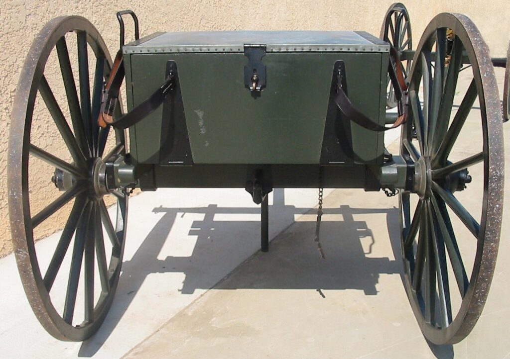 Gatling Limber front view