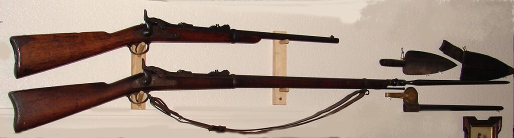 Indian War Springfield rifle