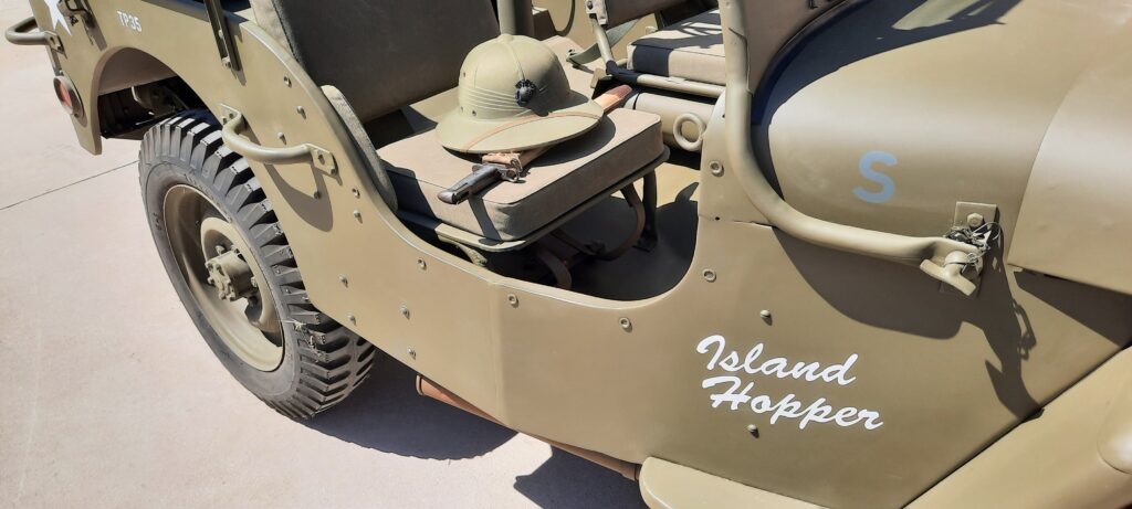 Willys MB jeep seat