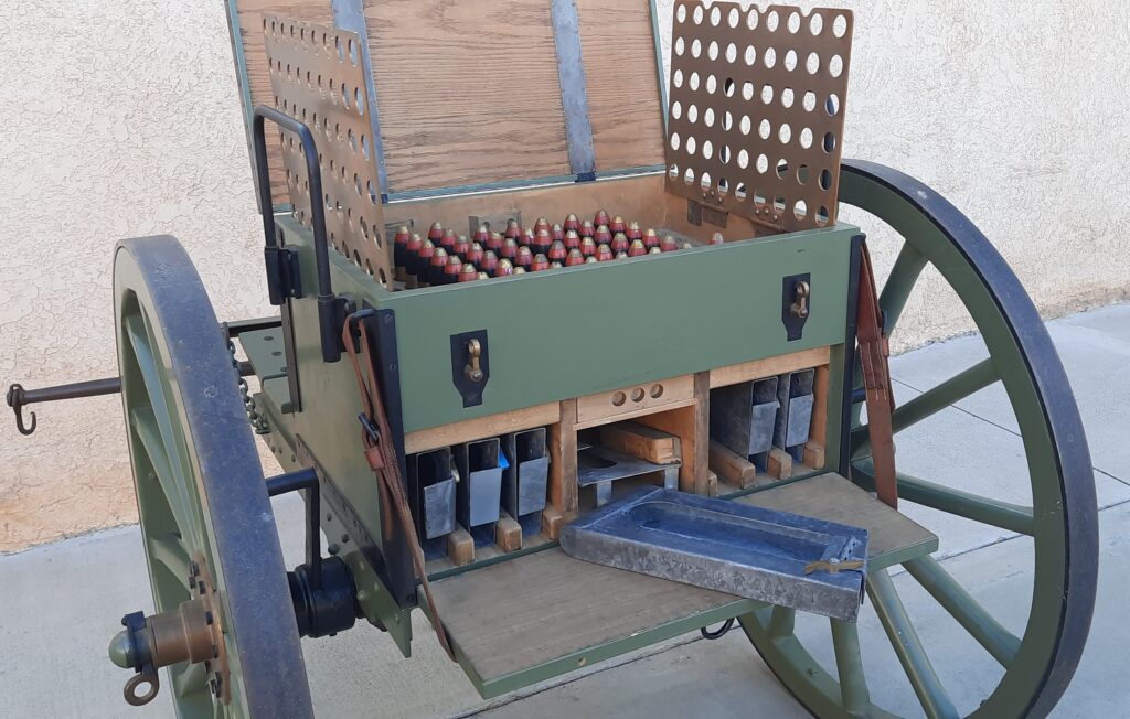 Revolving Cannon Limber projectile management