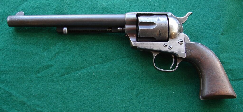 Single action pistol 7.5 inch barrel