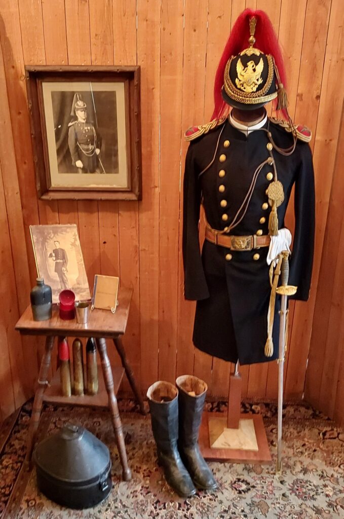 Indian War period uniform vignette