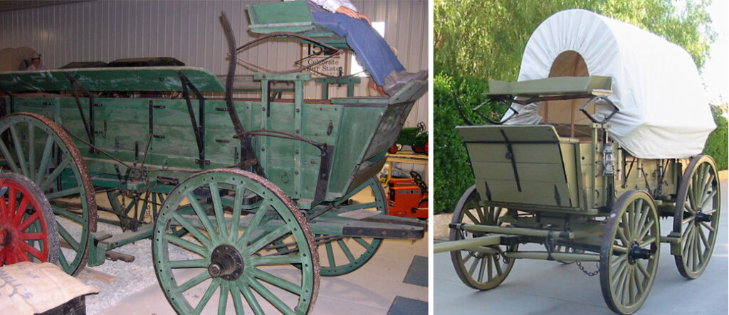 Army escort wagon before and after restoration