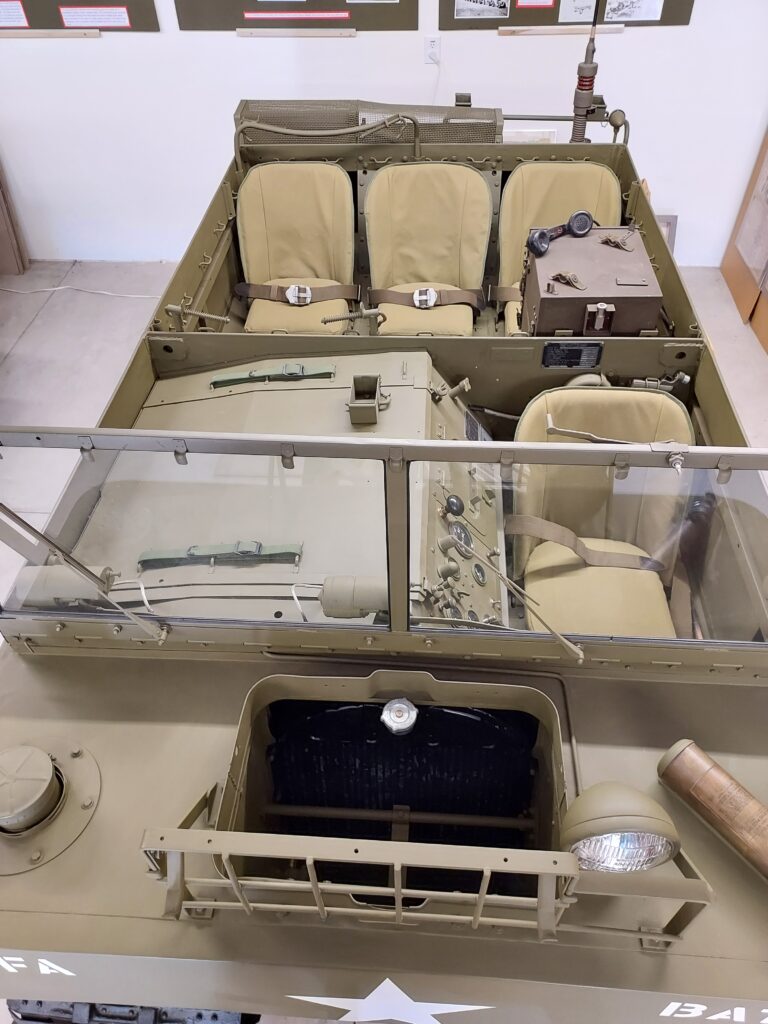 M29 Weasel interior