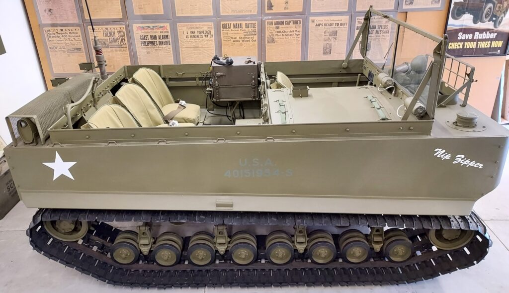 M29 Weasel track view