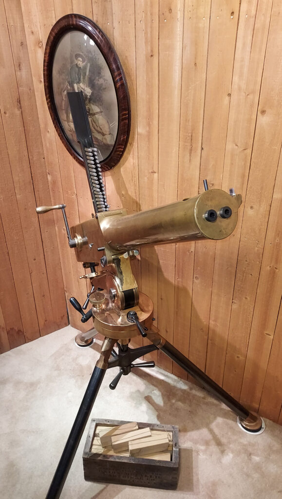 Gardner Gun front view elevated