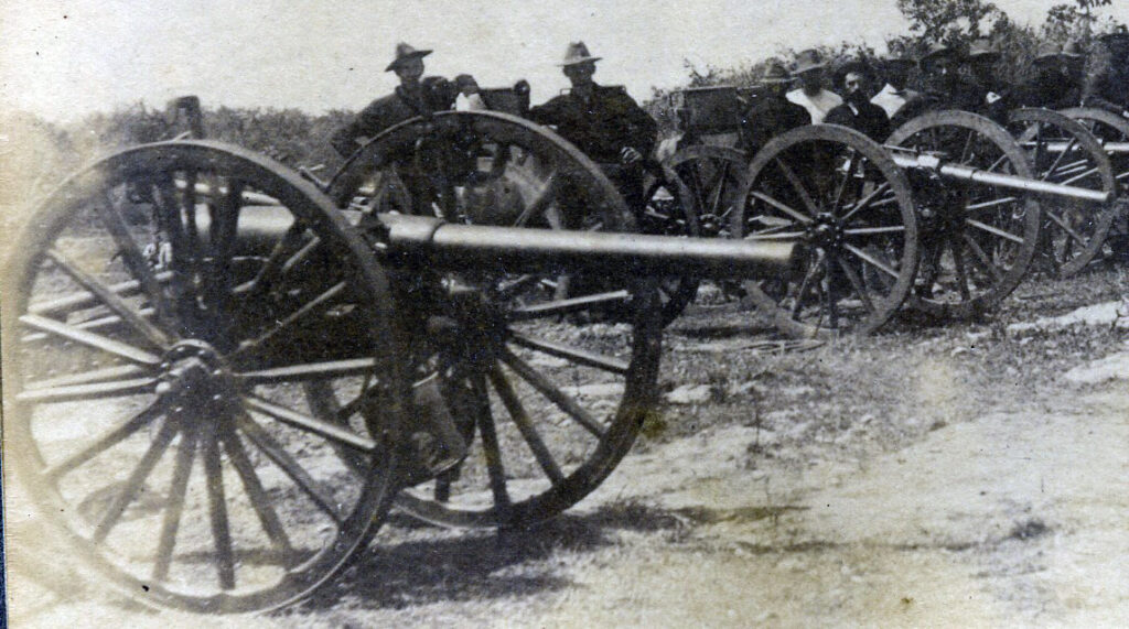 Cannon at Fields of Thunder Museum