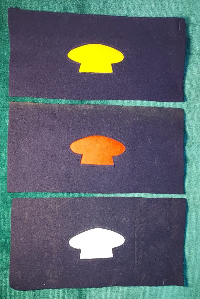 Cook brassard insignia