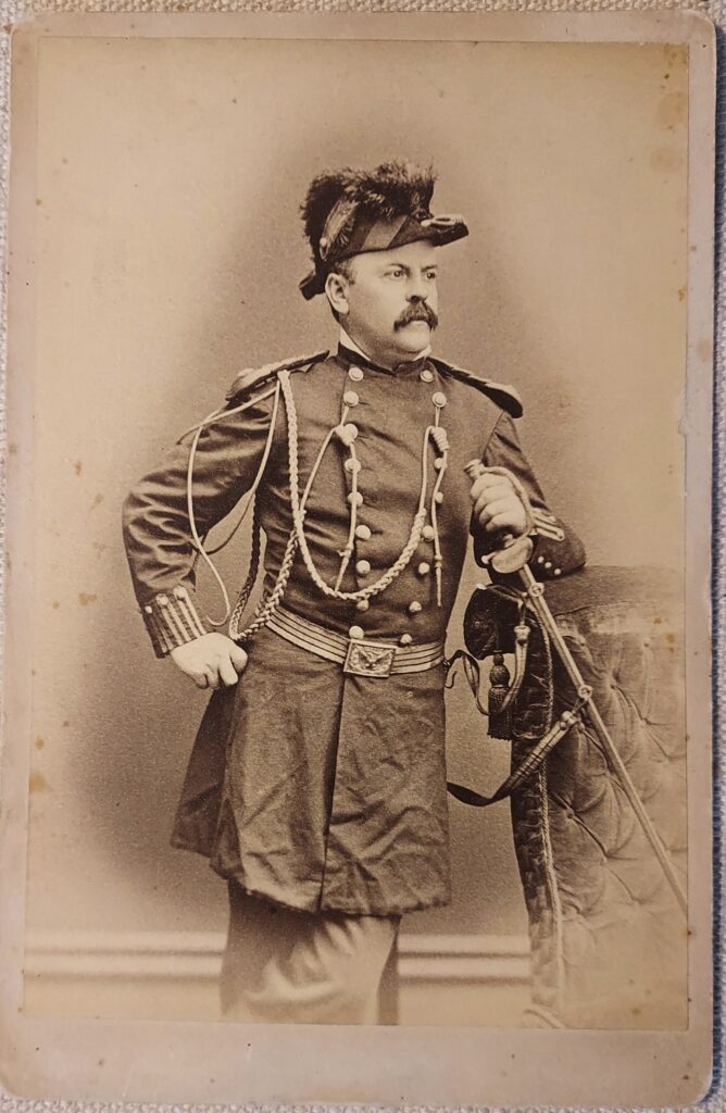 1872 Officer cabinet card