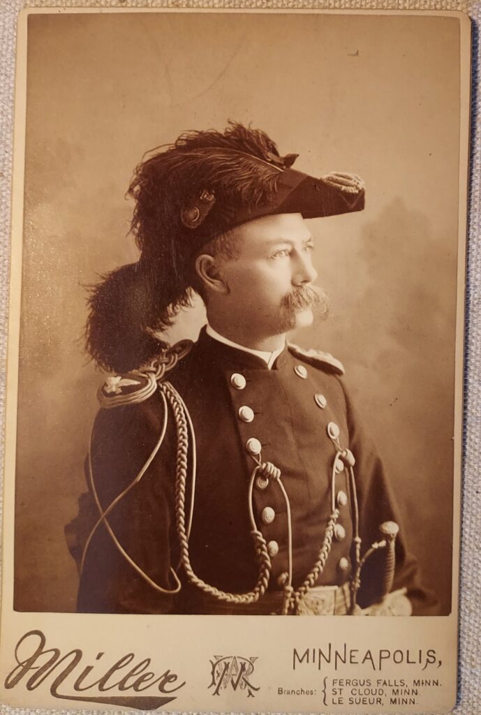 1880 Colonel cabinet card
