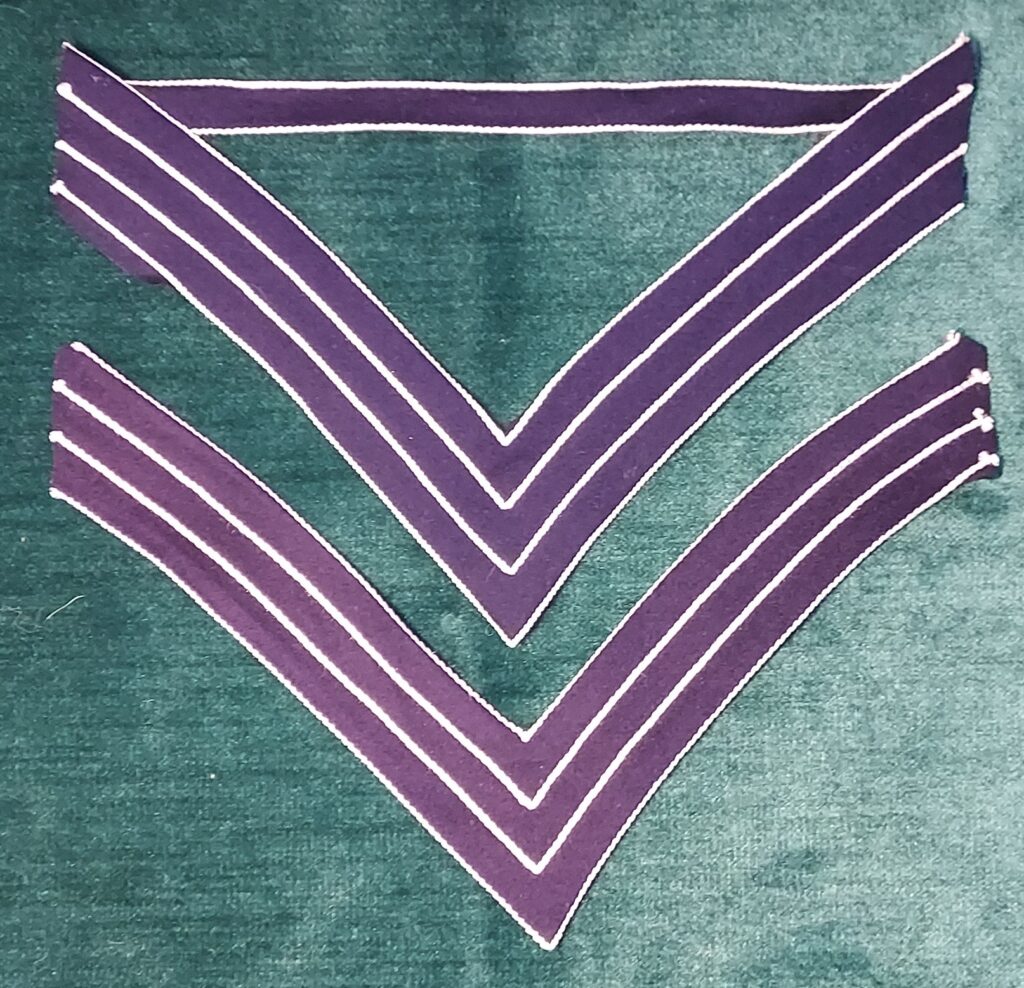 Infantry branch chevrons