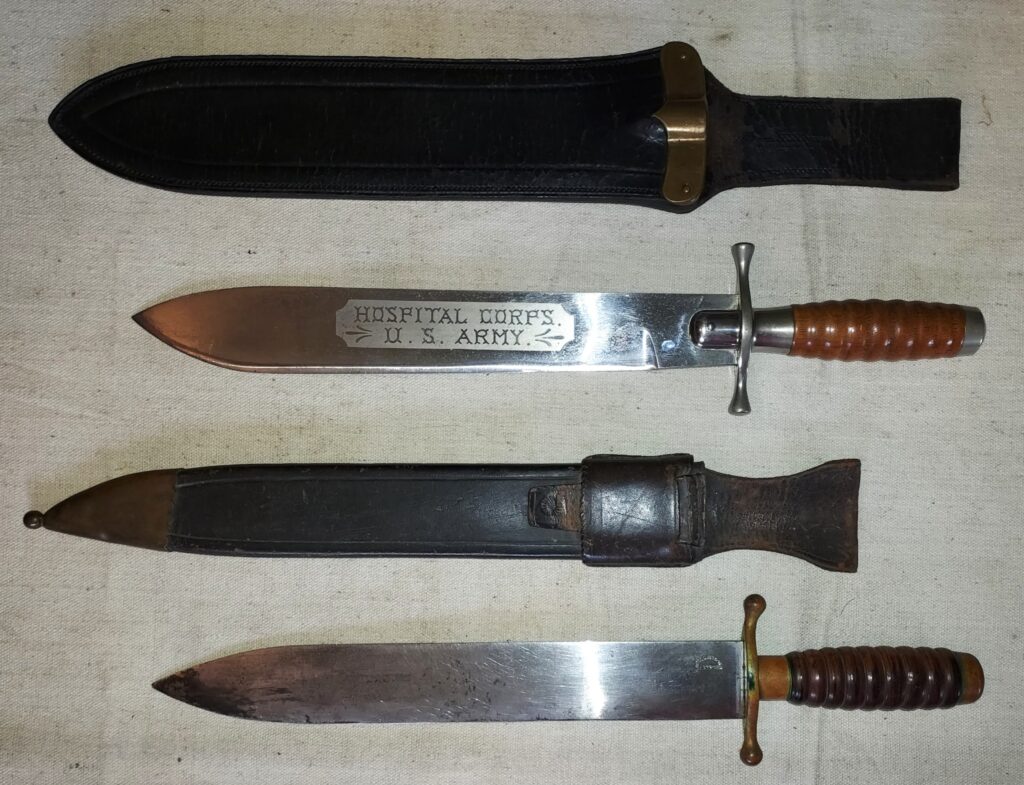1887 and 1862 Hospital Corps knives