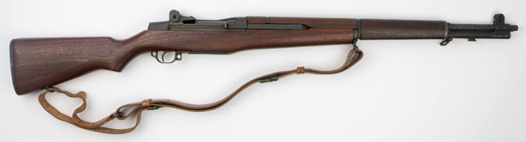 M-1 Garand semi auto rifle detail