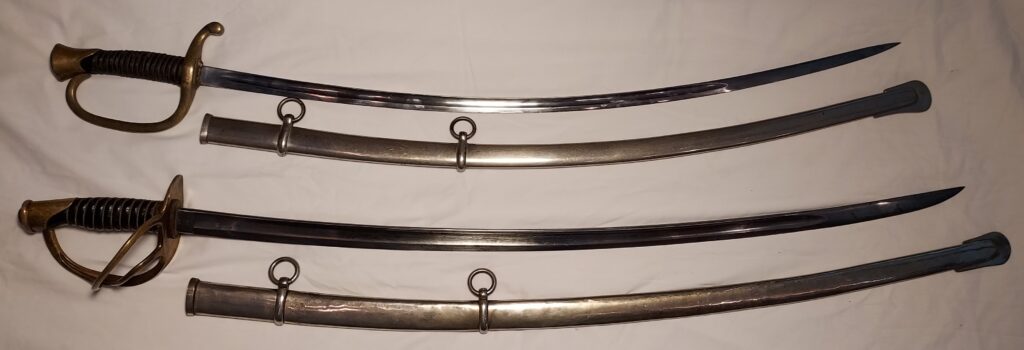 Period sabre collection