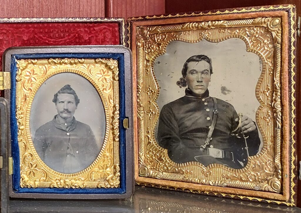 Period tintype portrait