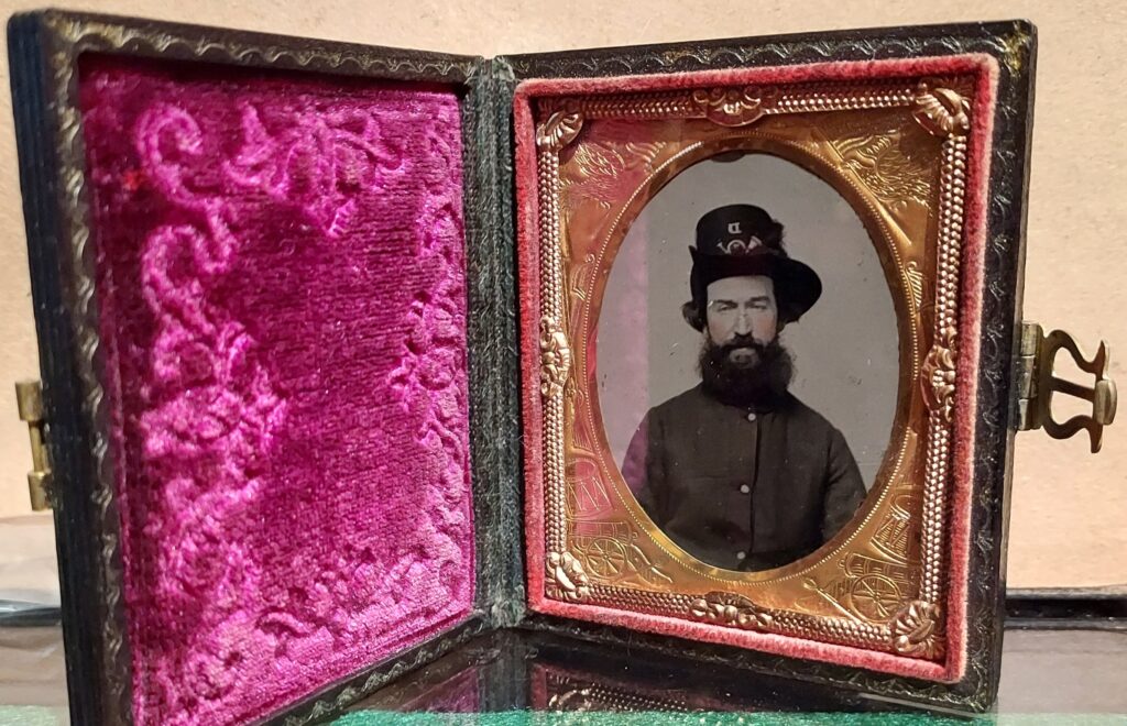 Period tintype portrait
