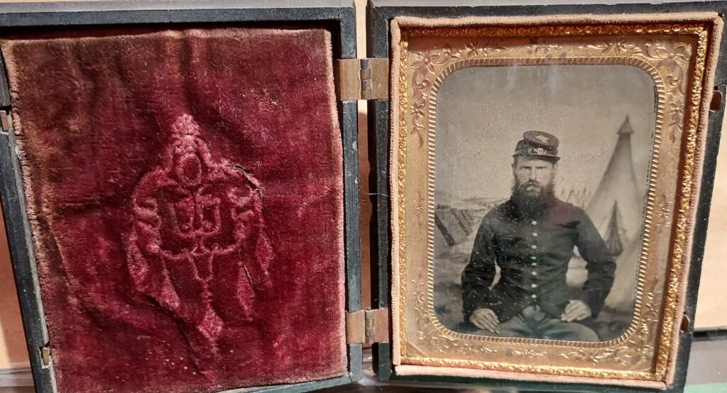 Period tintype portrait