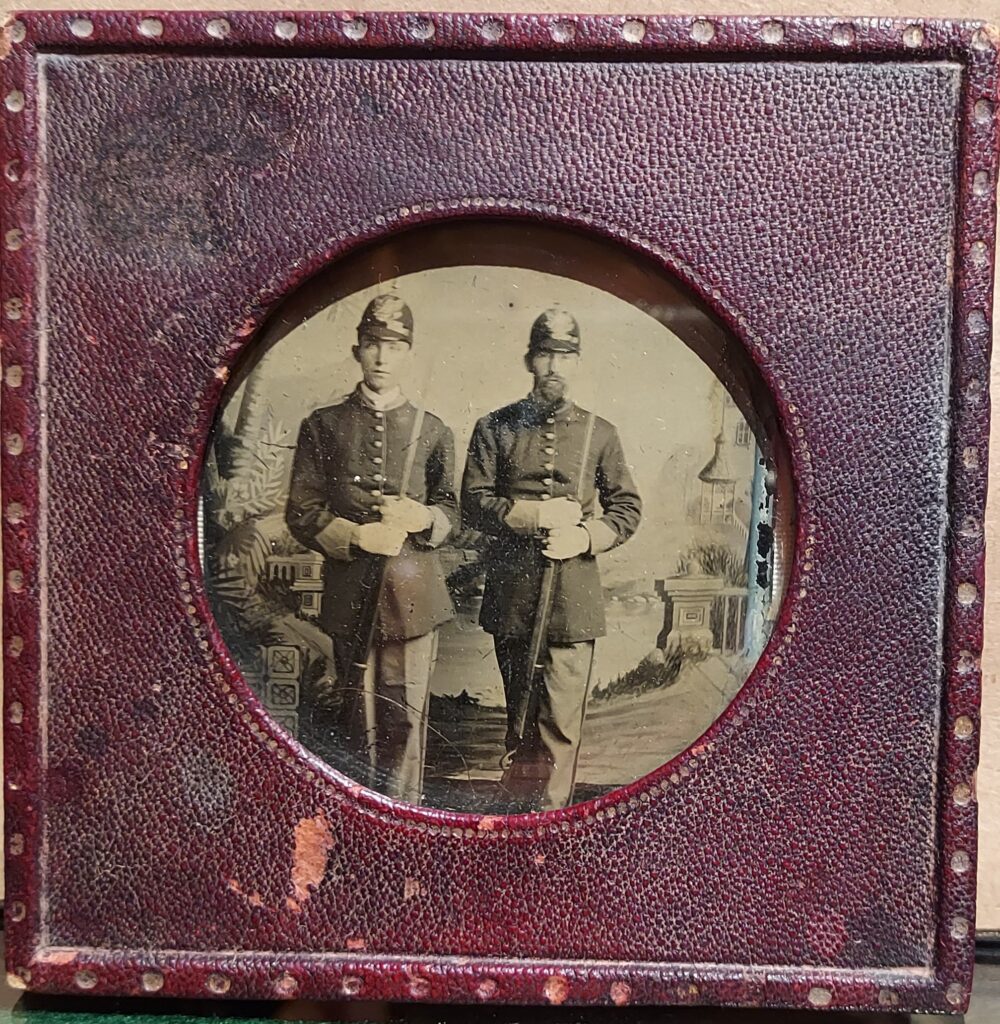 Period tintype portrait
