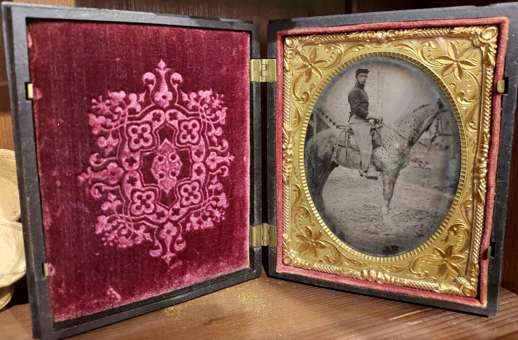 Period tintype portrait