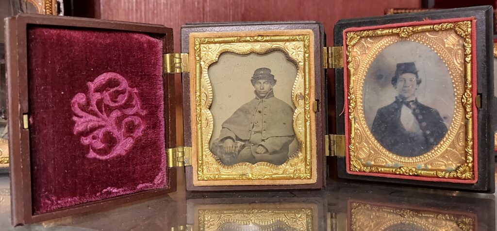 Period tintype portrait